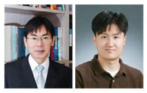 박원일(왼쪽) 교수, 박홍규 교수